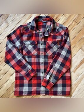 Outdoor Research Plaid Flannel Shirt Jacket – Men’s M
